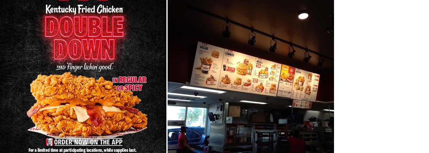 KFC Menu