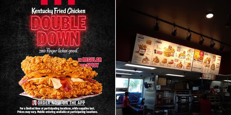 KFC Menu