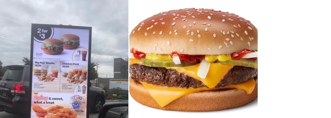 McDonald's Menu