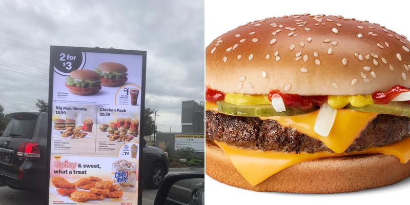 McDonald's Menu