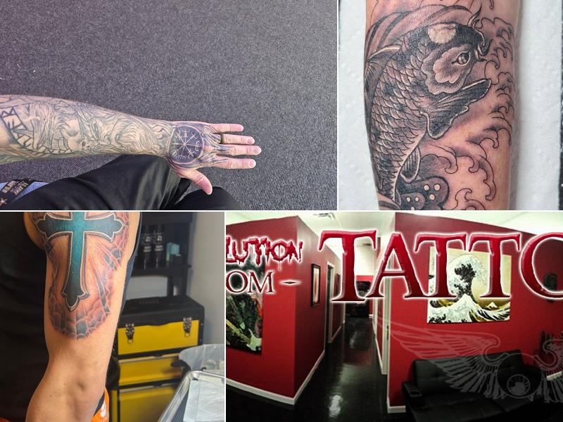 Eye Pollution Custom Tattoo