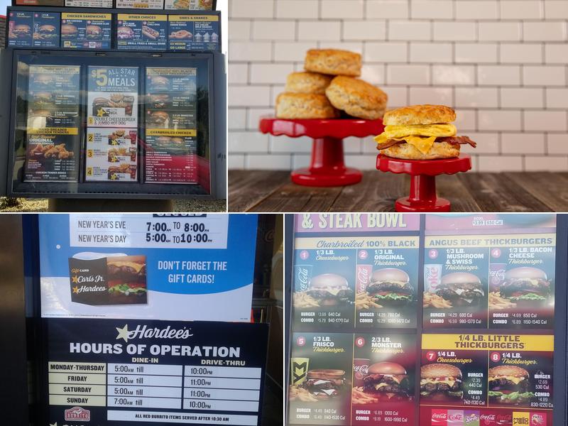 Hardee’s Menu