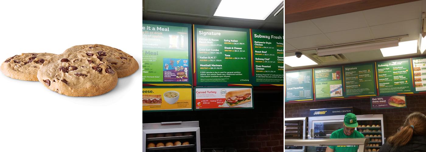 Subway Menu