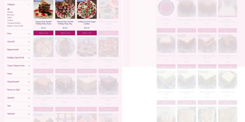 Classics From Scratch Menu