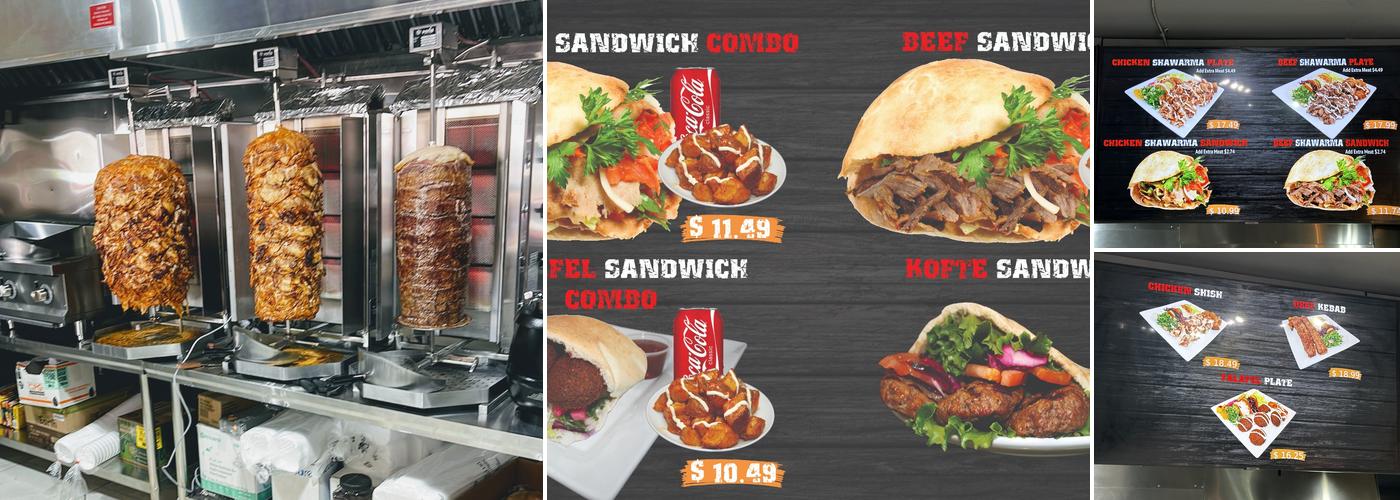 NJOY SHAWARMA Menu