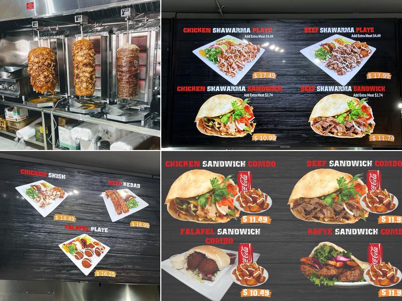 NJOY SHAWARMA Menu