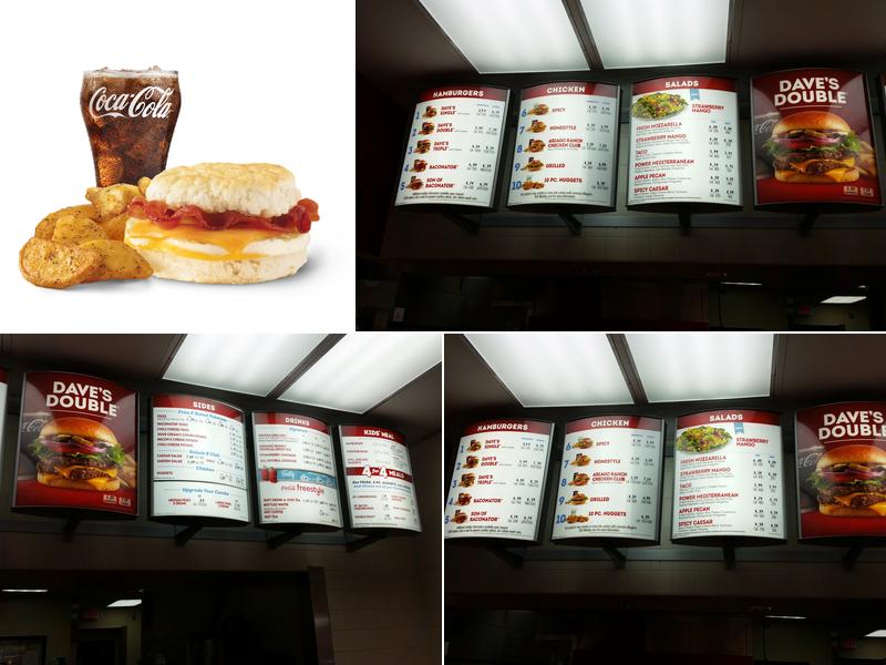 Wendy's Menu