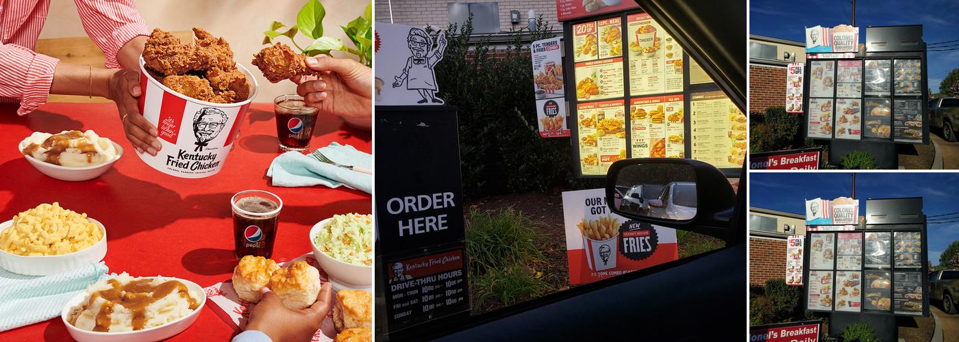 KFC Menu