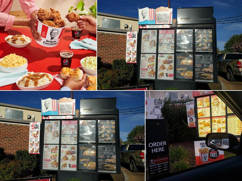 KFC Menu