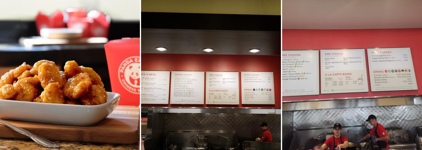 Panda Express Menu