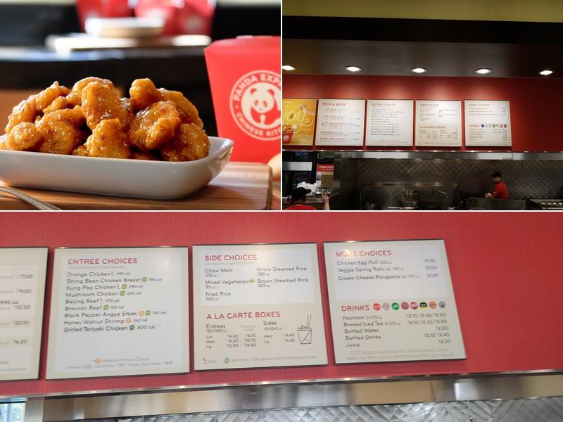 Panda Express Menu