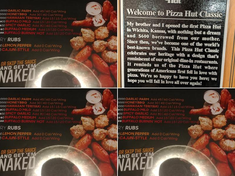 Pizza Hut Menu