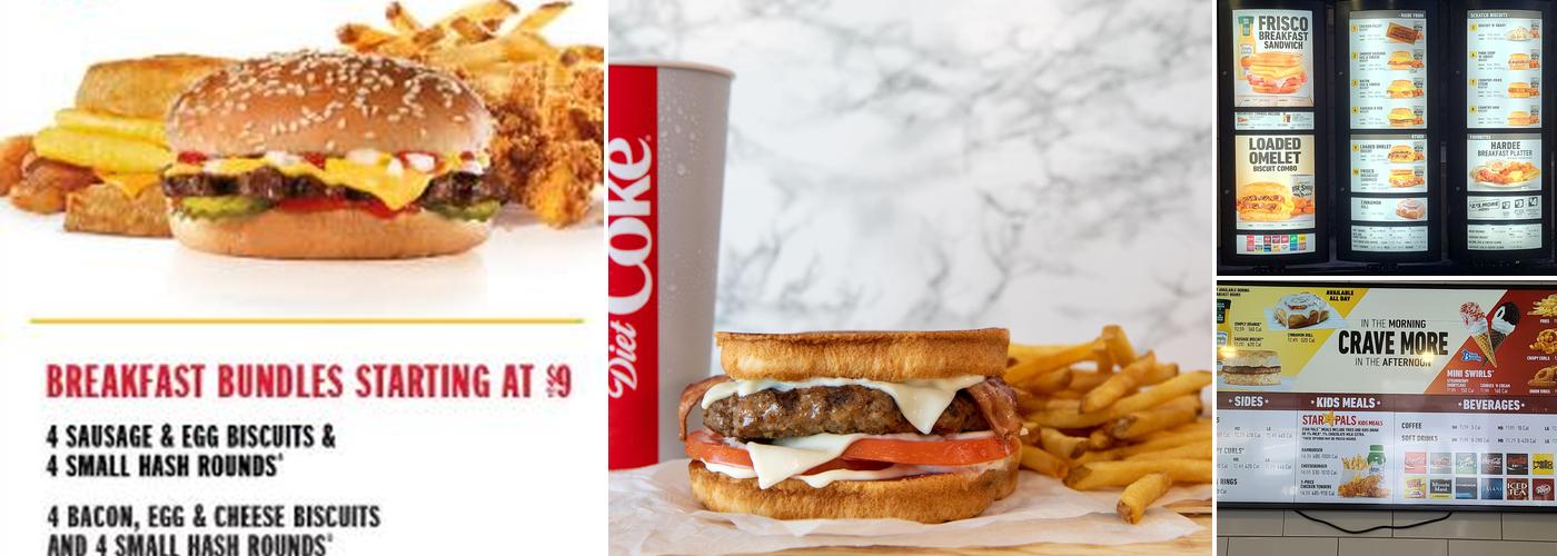 Hardee's Menu