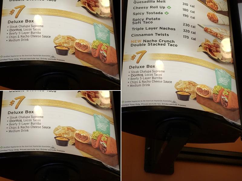 Taco Bell Menu