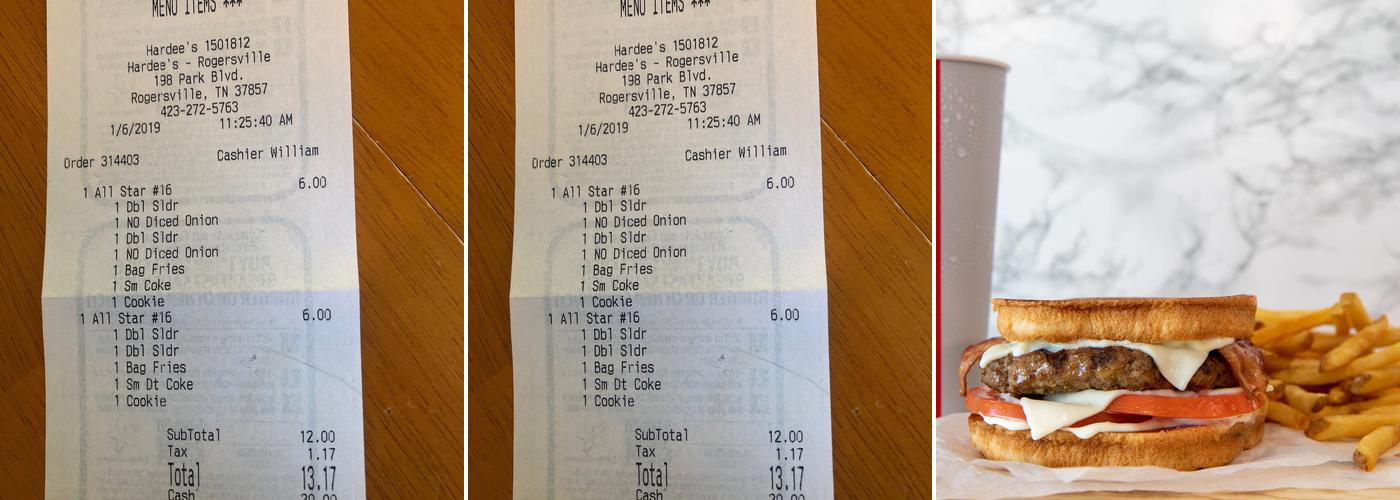Hardee’s Menu