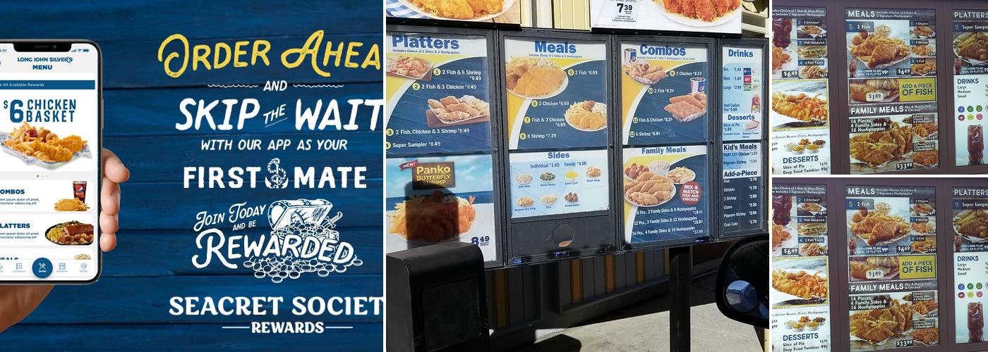 Long John Silver's Menu