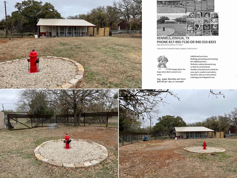 Oak Tree Kennels, Joshua, TX