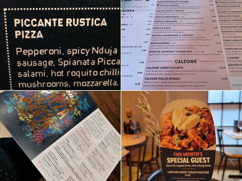 Zizzi - Solihull Menu