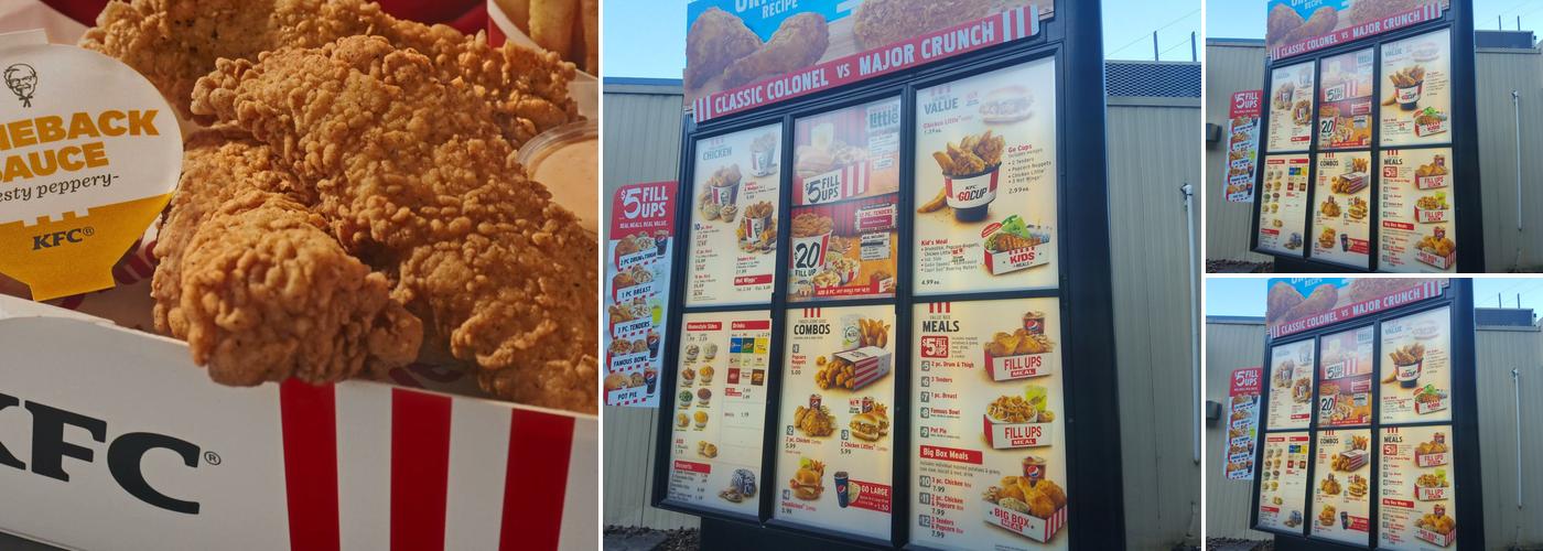 KFC Menu