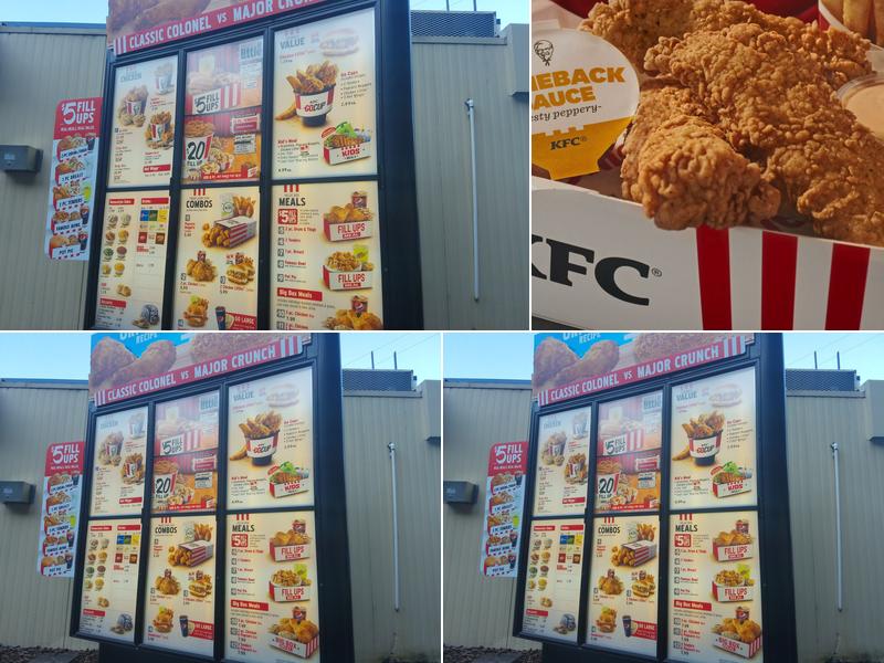 KFC Menu