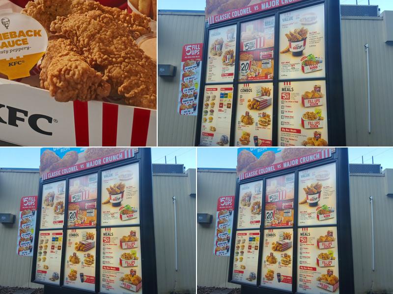 KFC Menu
