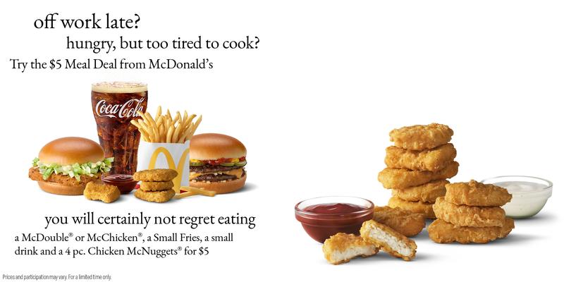 McDonald's Menu