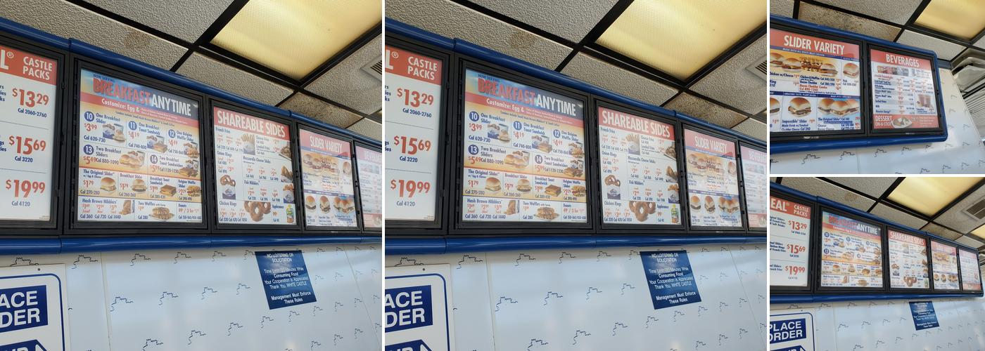 White Castle Menu
