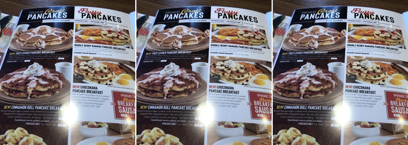 Denny's Menu