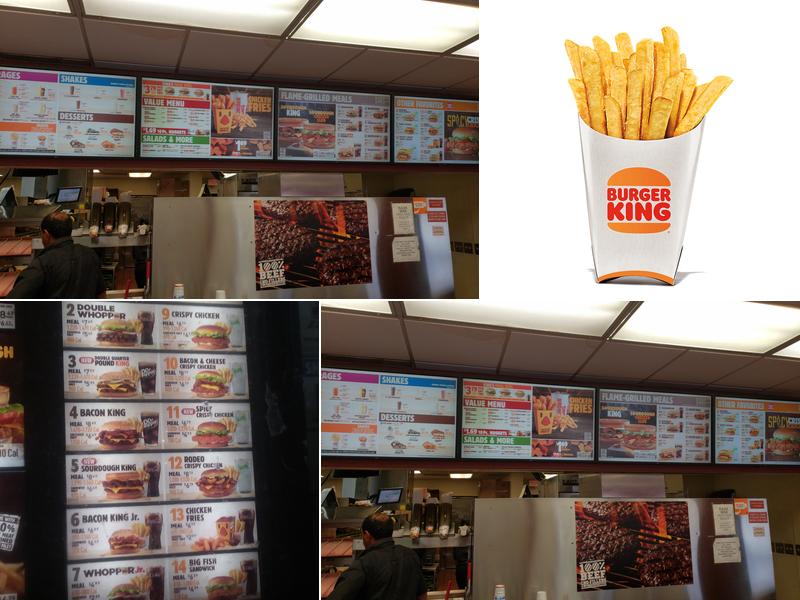 Burger King Menu
