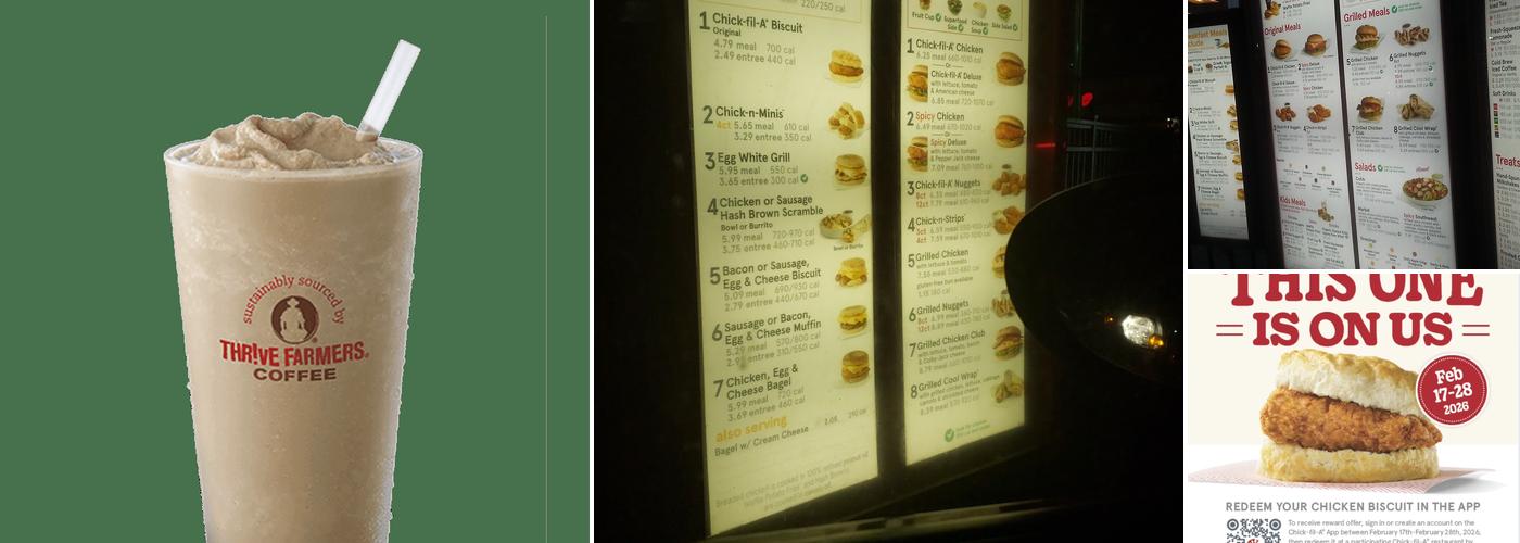 Chick-fil-A Menu