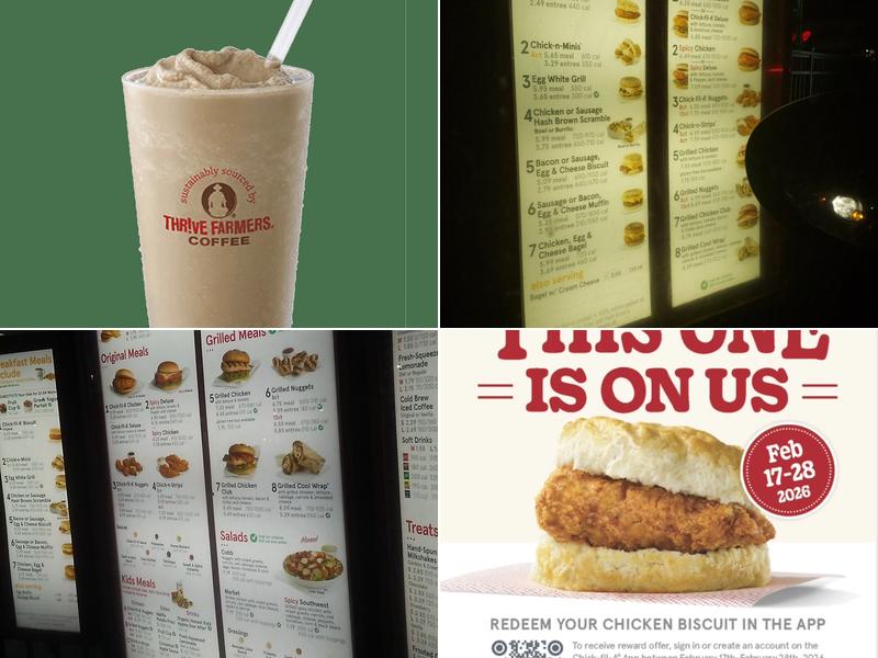 Chick-fil-A Menu