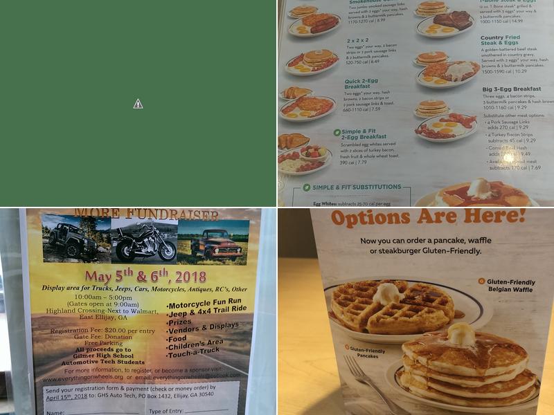 IHOP Menu