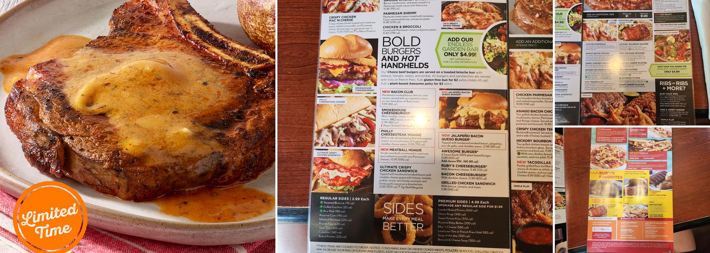 Ruby Tuesday Menu
