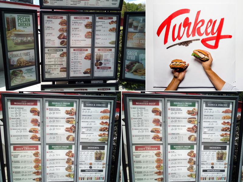 Arby's Menu