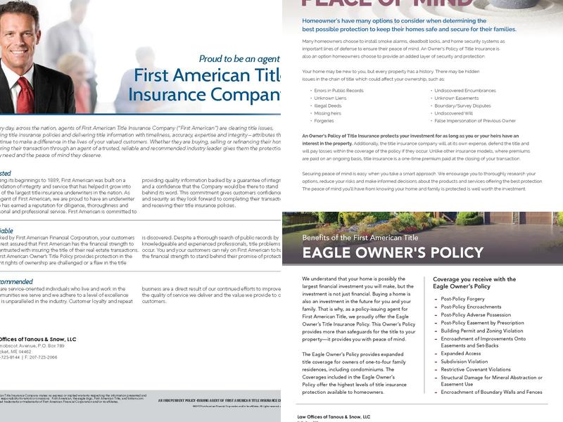 Law Offices of Tanous & Snow, LLC