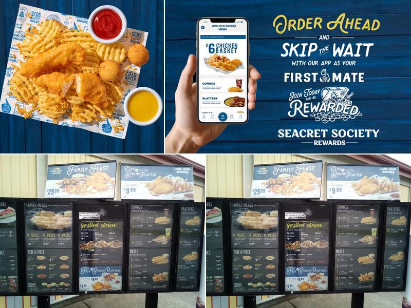 Long John Silver's Menu