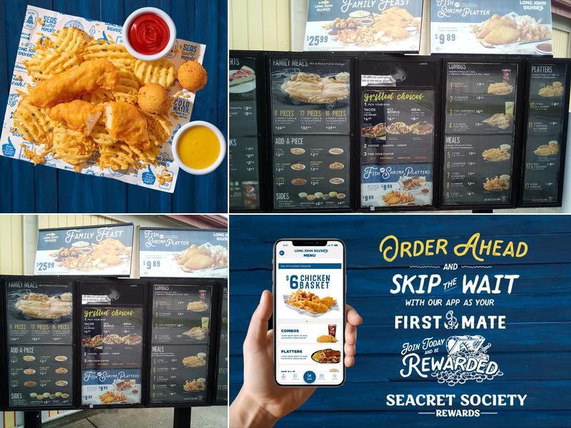 Long John Silver's Menu