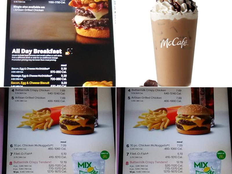 McDonald's Menu