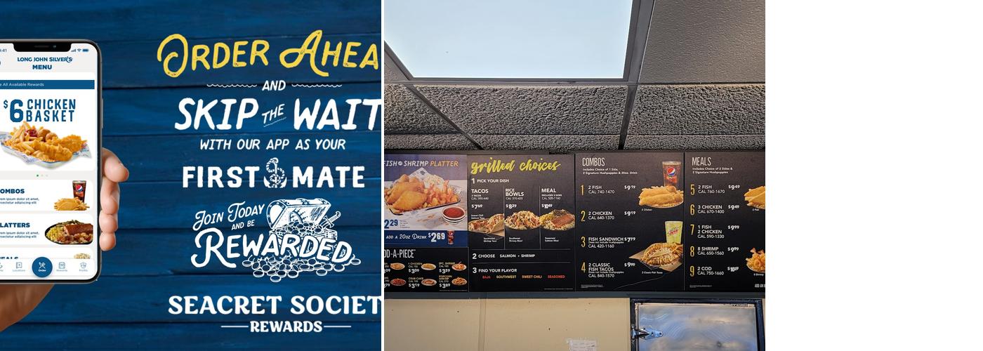 Long John Silver's Menu