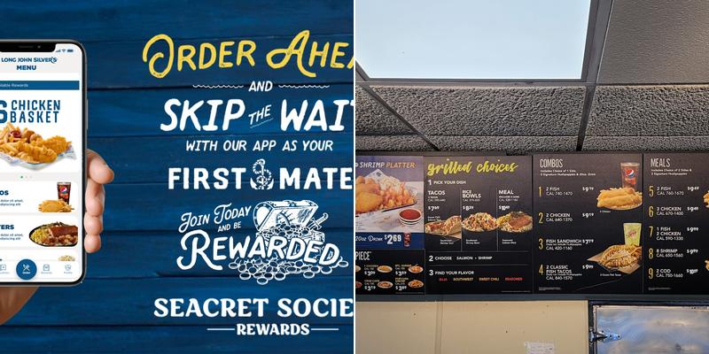 Long John Silver's Menu