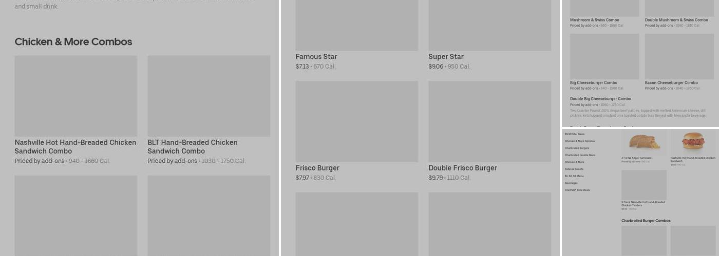 Hardee’s Menu