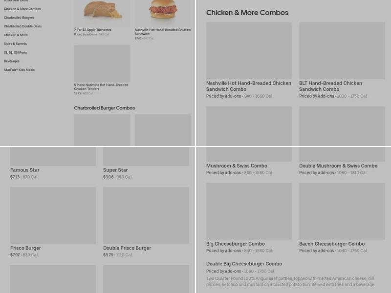 Hardee’s Menu