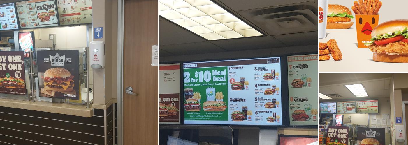 Burger King Menu