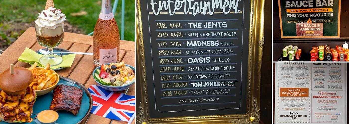 Castlegate Harvester Menu