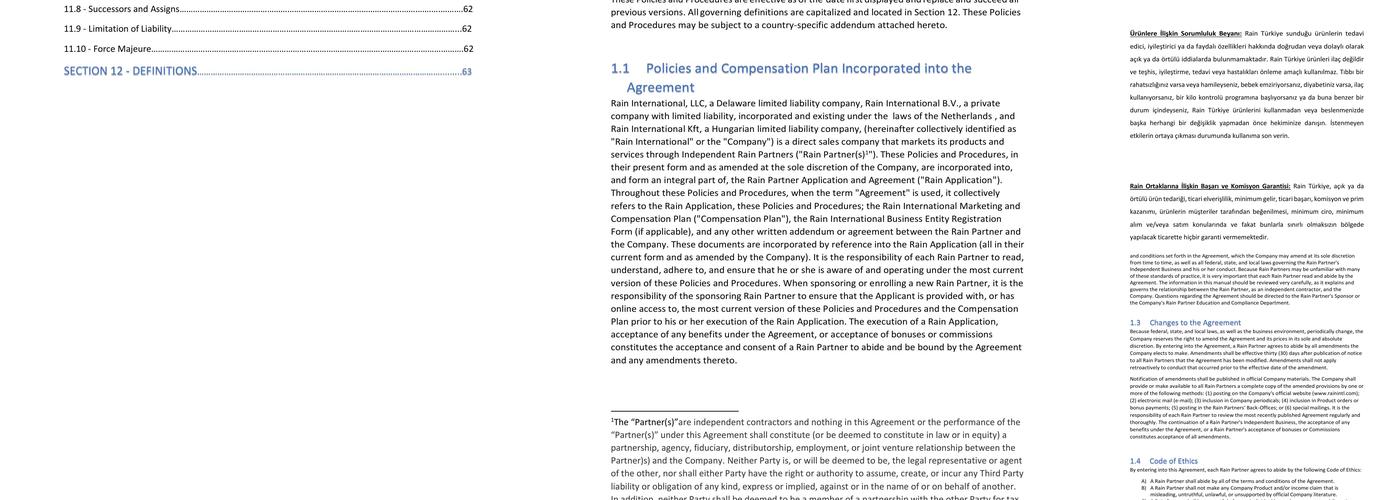 Seed-Based Nutrition Shoppe Menu