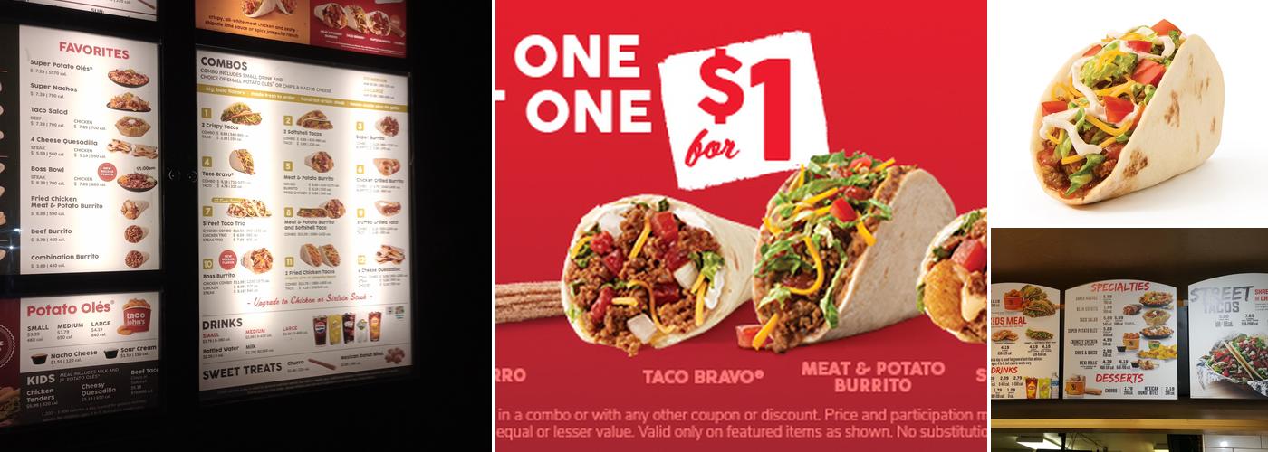 Taco John's Menu