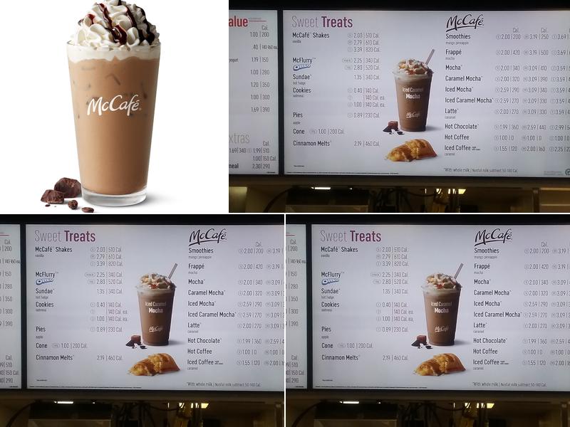 McDonald's Menu