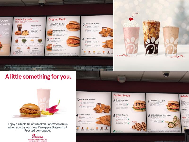 Chick-fil-A Menu
