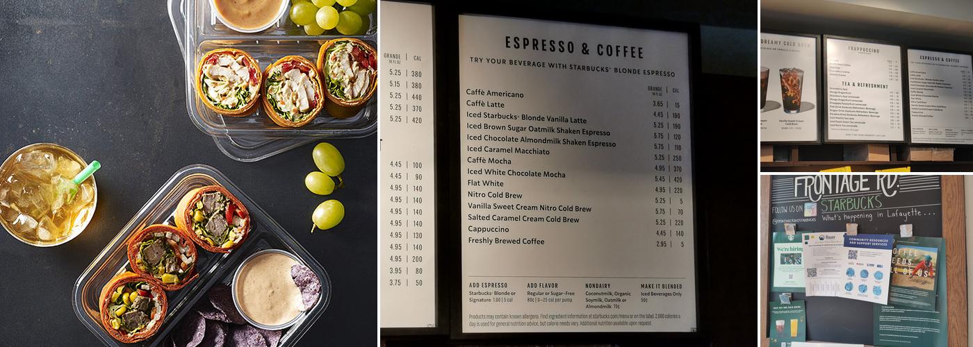 Starbucks Menu