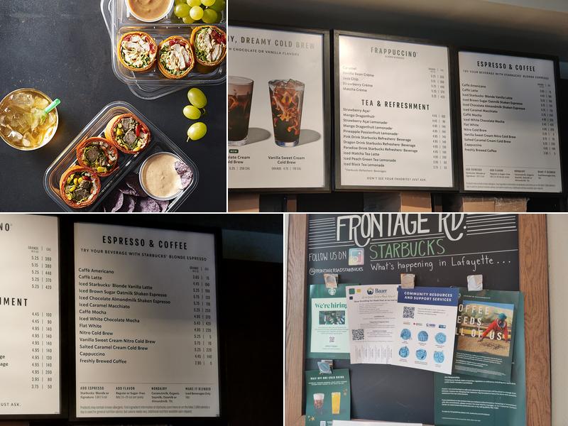Starbucks Menu